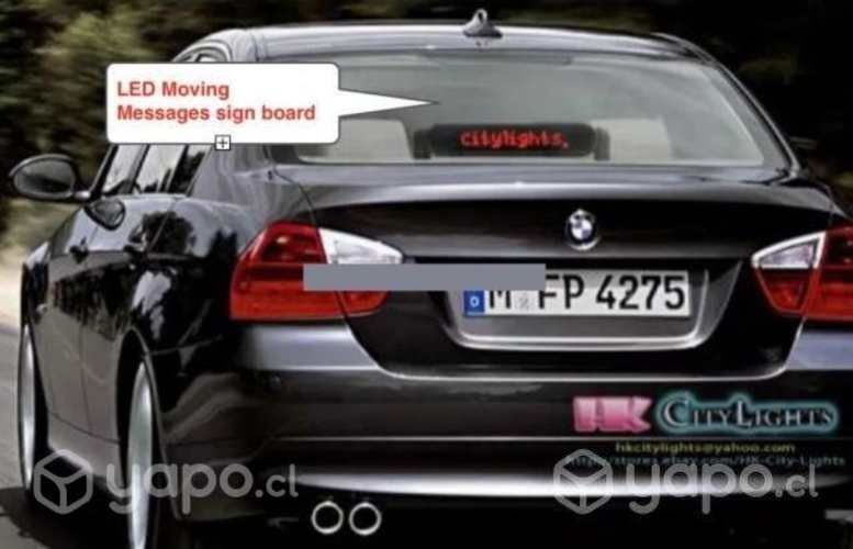 Letrero Programable de 12/24V Pantalla Digital Led