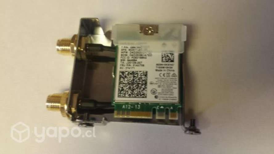 Wifi Dual Band AC Tarjeta Intel 3168NGW KIT NUEVO