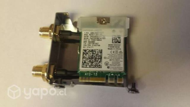 Wifi Dual Band AC Tarjeta Intel 3168NGW KIT NUEVO