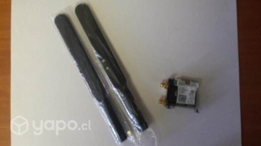 Wifi Dual Band AC Tarjeta Intel 3168NGW KIT NUEVO