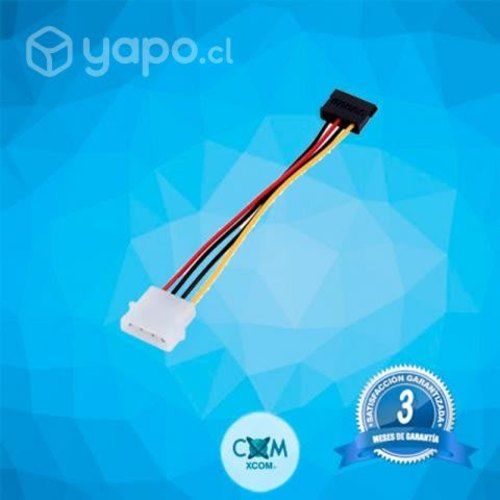 Cable sata poder molex hembra adaptador