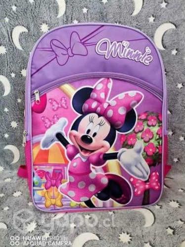 Mochilas disney originales y estuche Minnie mouse