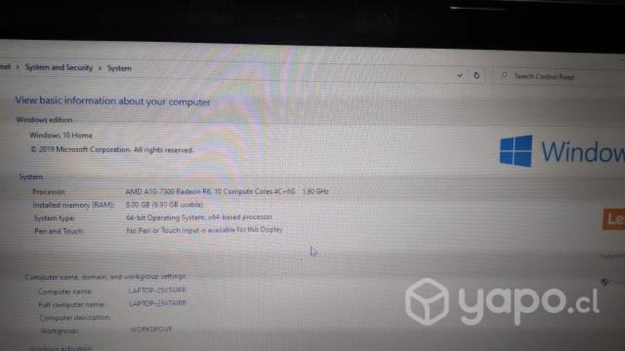 Notebook lenovo z50-75