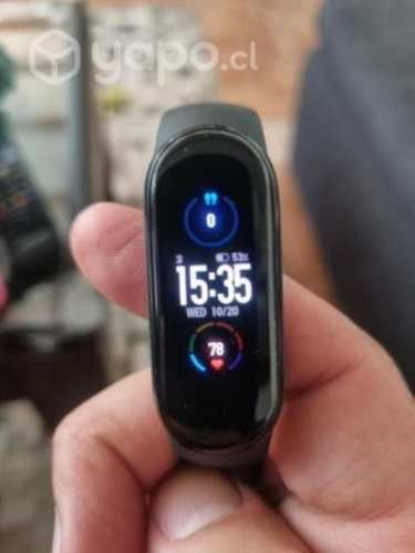 Xiaomi mi band 5 nueva (usada 2 veces)