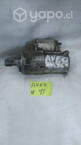 Motor de partida Chevrolet Aveo
