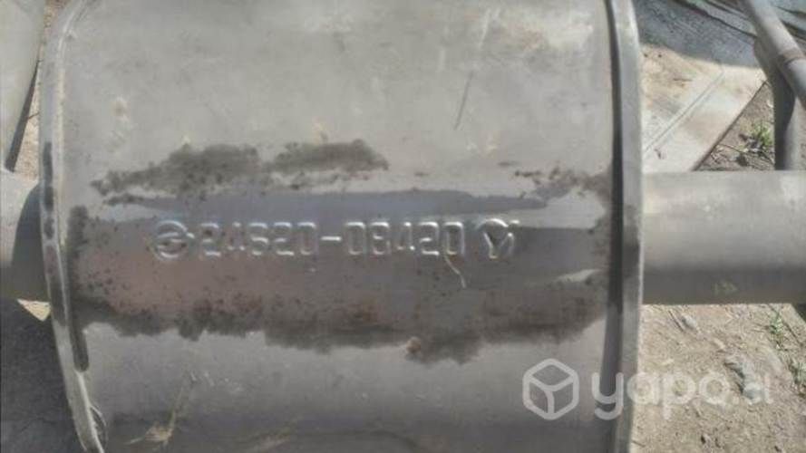 Silenciador escape ssangyong actyon 2014