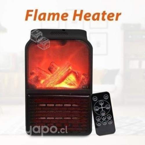 Mini Calefactor Flame Heater 220V 900W Con Control