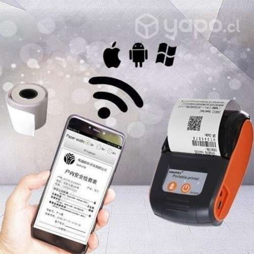 Impresora Térmica Boleta 58mm Bluetooth Portátil