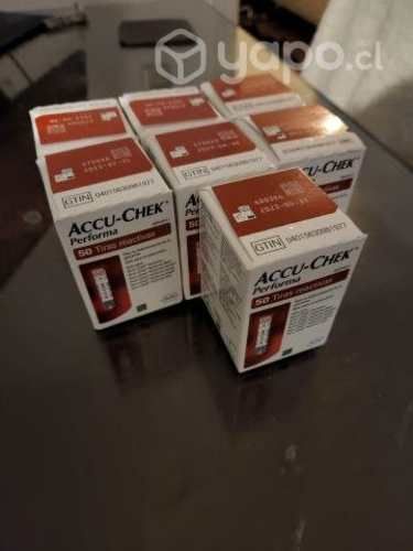 Tiras reactivas accu check performa nuevas sellada