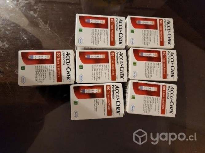 Tiras reactivas accu check performa nuevas sellada