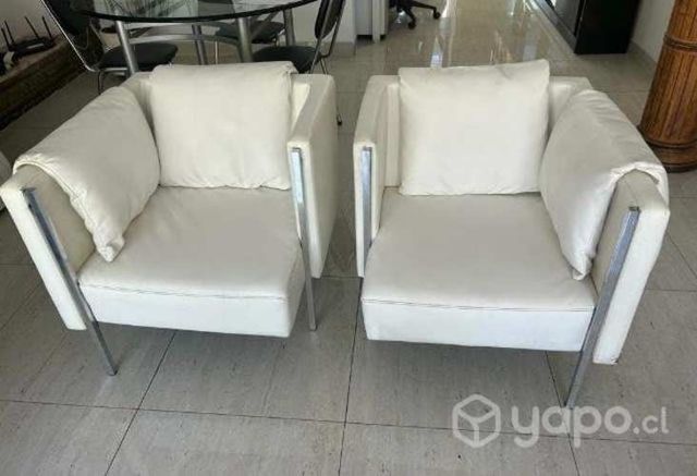 2 Sillones eco cuero