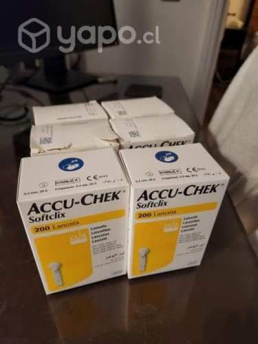 Lancetas Softclix accu check 200 unidades nuevas