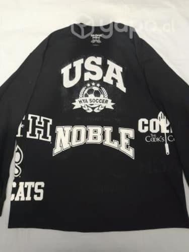 Polera manga larga americana