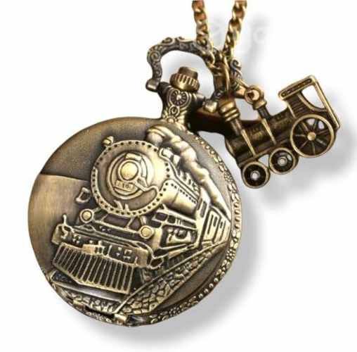 Reloj de bolsillo tren del norte am18