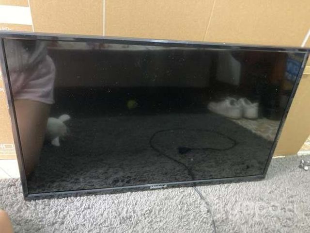 Television con pantalla mala