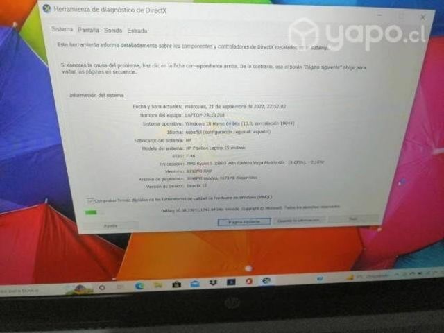 Notebook Ryzen Radeon Vega 8