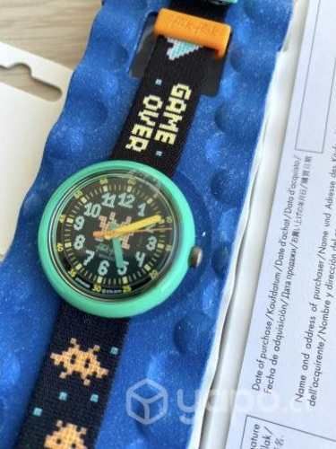 Reloj Swatch Flik Flak Niños Time Invader