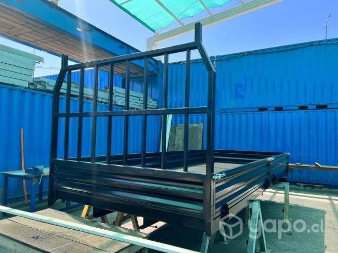 Carroceria Plana con Barandas