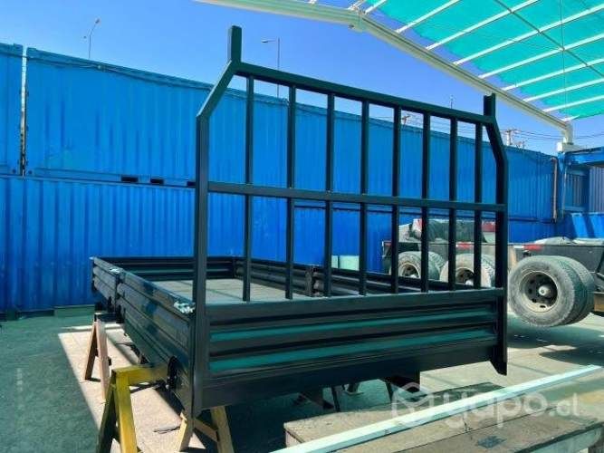 Carroceria Plana con Barandas