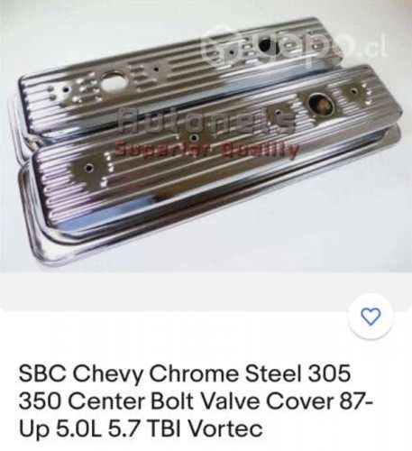Chevrolet V8 Tapas Cromadas