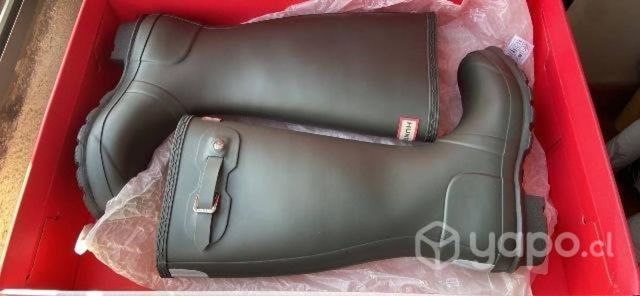 Botas Hunter Originales, color verde mate