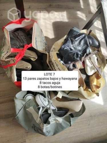 Lote de zapatos/tacos/botas/botines