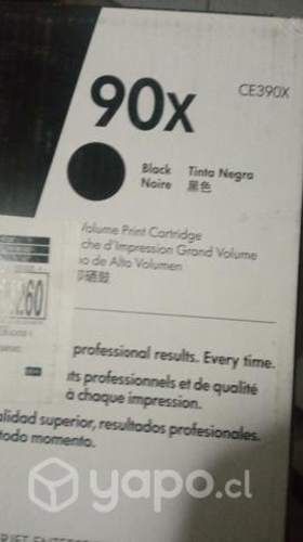 Toner hp 90x black original de alta