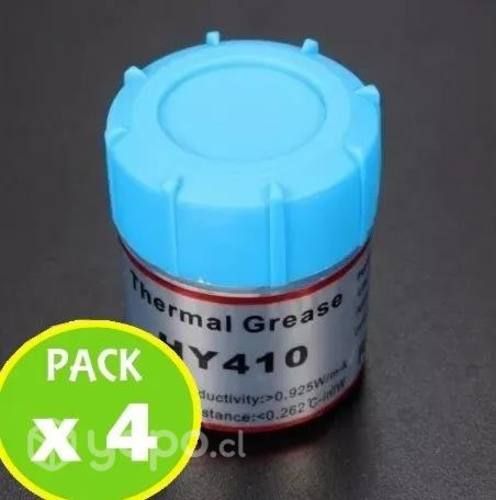 Pack 4 Pasta Termica Disipadora De Calor 15g