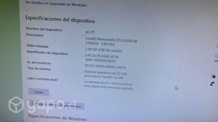 Computador full (pentium g2030 3ghz)