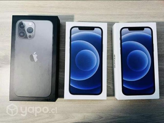 Caja iPhone 12 y 13 pro max original