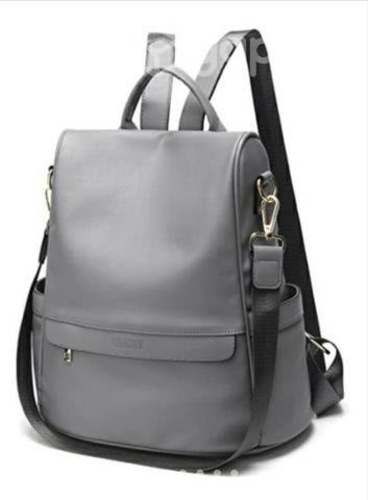 Mochila Mujer Antirrobo Cuero Sintético