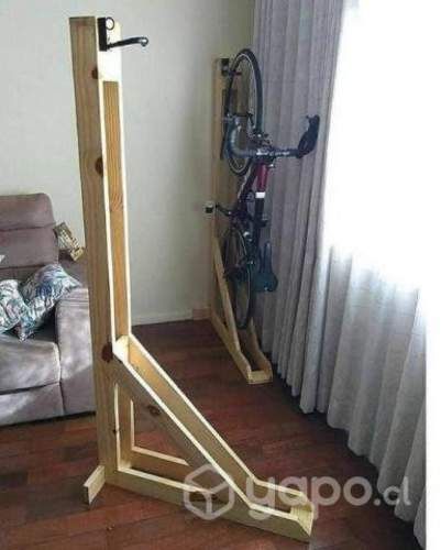 Portabicicleta de pedestal