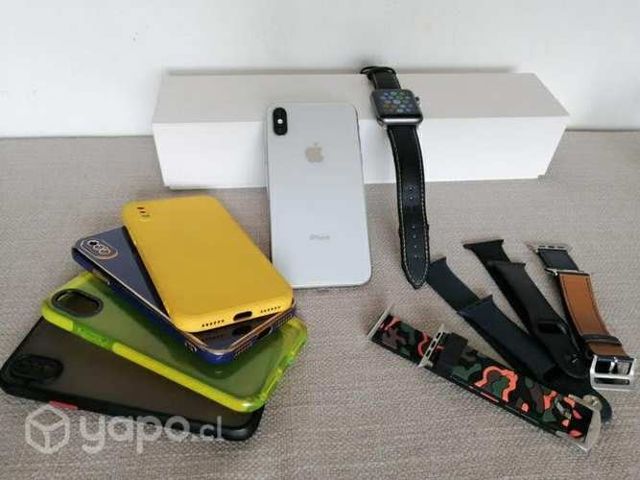IPhone X 256GB + Apple Watch serie 2
