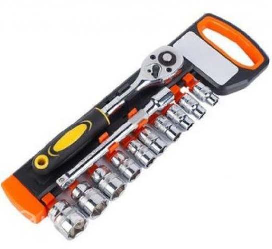 Llaves De Trinquete 12 Piezas De 1/2 Juego De Her