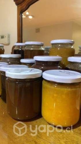 Mermeladas con fruta de la parcela, metro Tobalaba