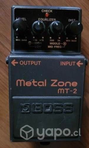 Pedal metal zone MT-2
