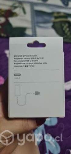 Cargador carga rápida 20w Iphone