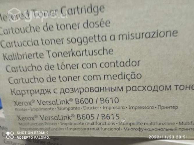 Toner xerox versalink b600/b610 black original de