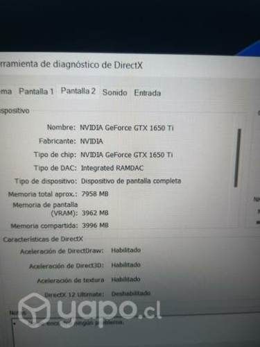 Notebook Gamer Pavilion gtx 1650ti