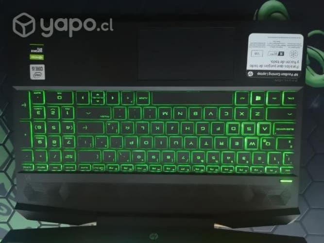 Notebook Gamer Pavilion gtx 1650ti