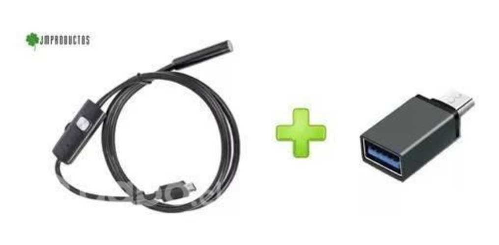 Camara Tipo Sonda Endoscopio Android 2 Metros Otc