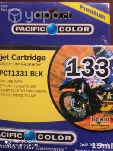 Tinta Epson 133 black alternativa