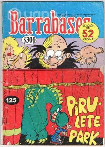 Barrabases número 125, Pirulete Park. 52 páginas