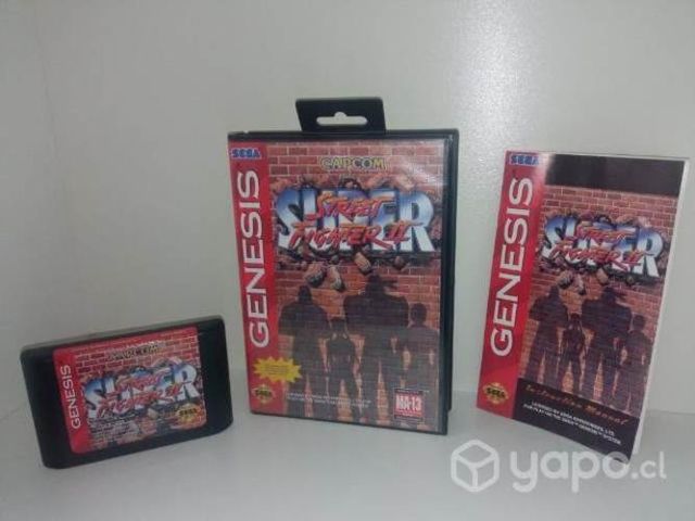 Sega Genesis Street Fighter II 2