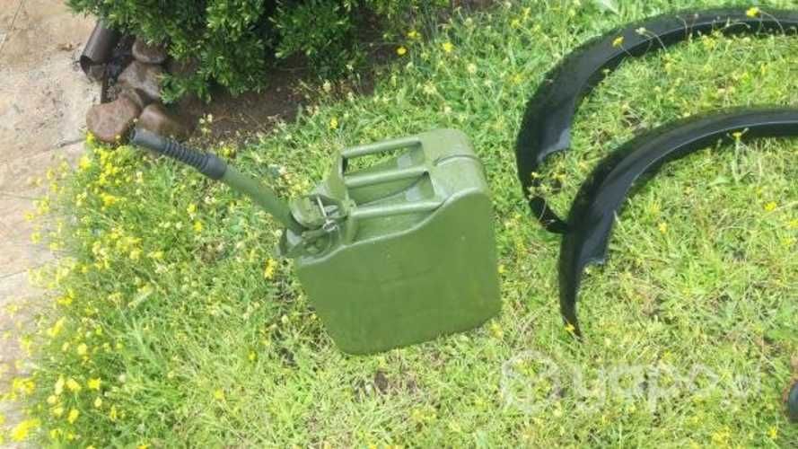 Bidón original metálico de combustible importado