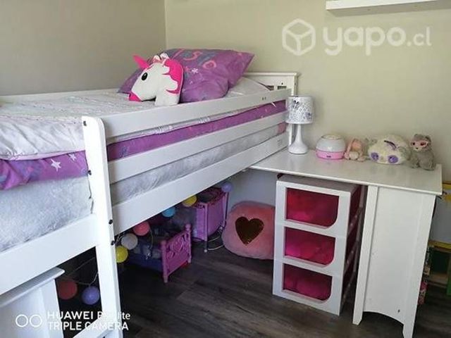 Cama studio niña incluye colchón