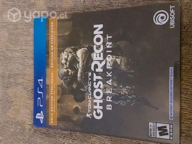 Ghost Recon Breakpoint Gold edición steelbook
