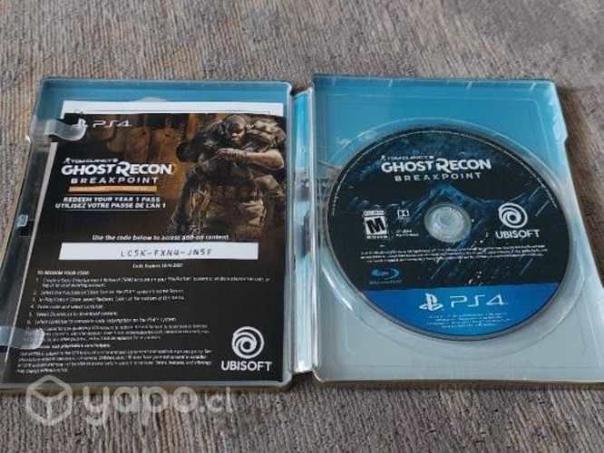 Ghost Recon Breakpoint Gold edición steelbook