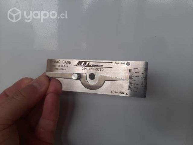 Galga de medicion soldadura