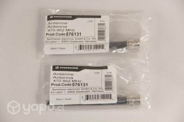 Par de antenas Sennheiser originales